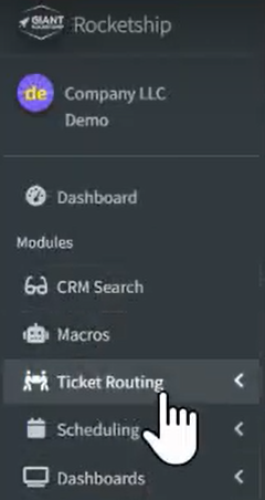 Rocketship for Autotask ticket routing