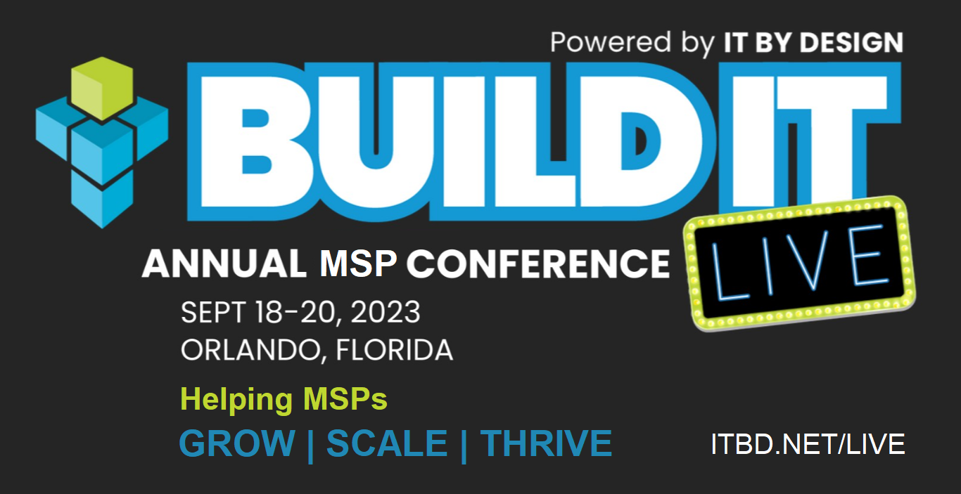 BUILD IT Live - Sept 2023